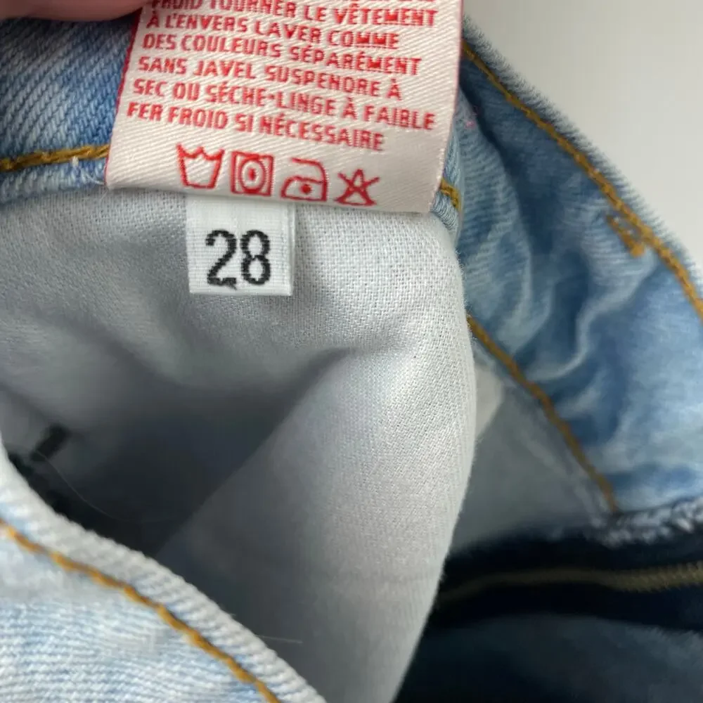 Revice Denim Yin Yang Two-Tone High Waisted Zipper Jeans In Tokyo Wash Size 28 - Picture 11 of 11